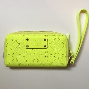 Yellow Kate Spade Wallet